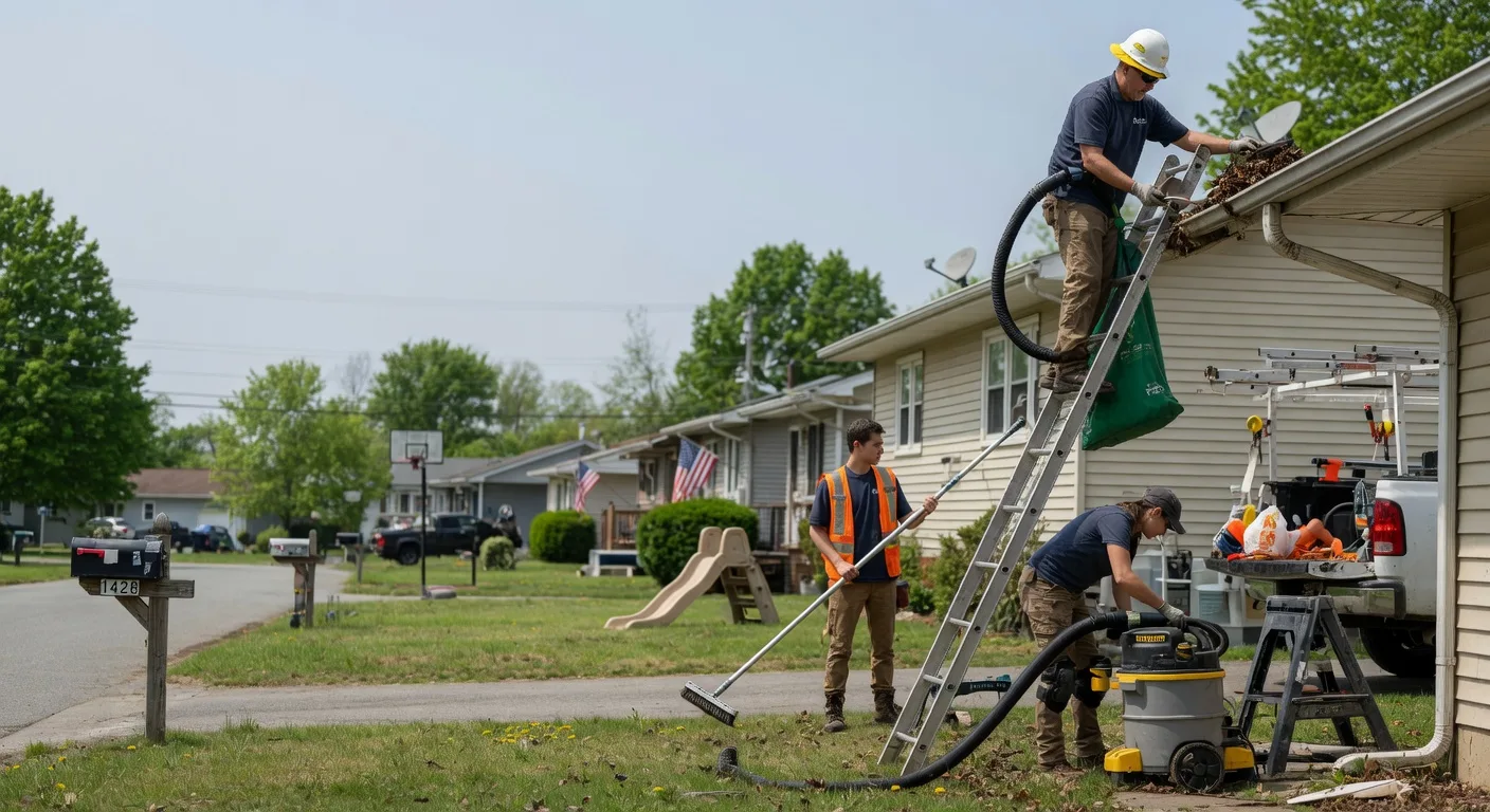 Gutter Installation in Farina, IL near me